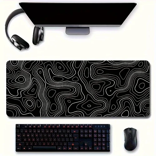 Non-Slip Rubber Gaming Mouse Pad grande teclado laptop mesa tapete
