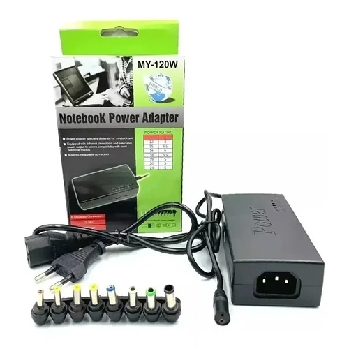 Fonte portátil Universal Carregador Computador 120W