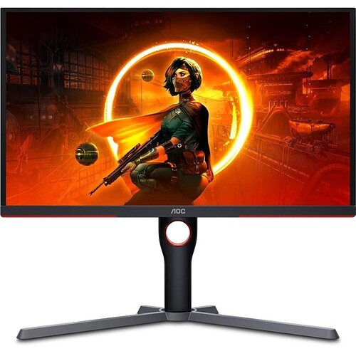 Monitor Gamer AOC DESTINY 25" 240Hz 05ms FreeSync Premium 25G3ZM
