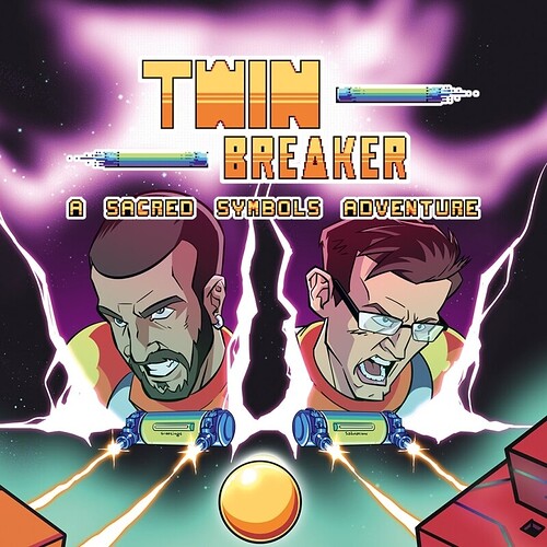 Jogo Twin Breaker: A Sacred Symbols Adventure - PS4 & PS5