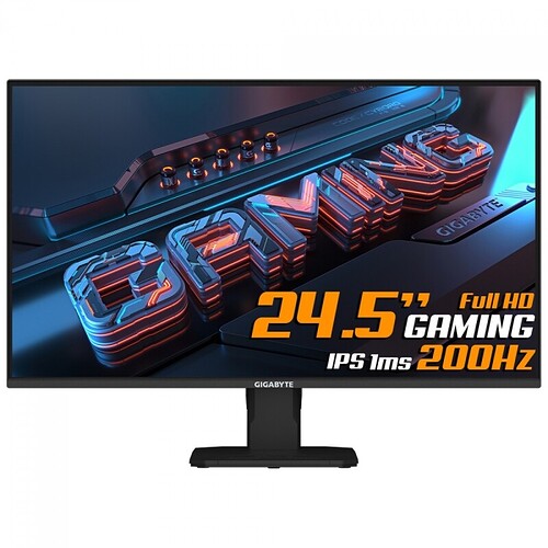 Monitor Gamer Gigabyte GS25F2 24.5 Pol Full HD IPS 200Hz 1Ms FreeSync HDR HDMI/DP