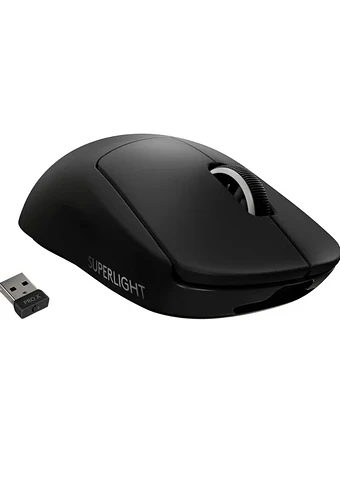Mouse Gamer Sem Fio Logitech G PRO X SUPERLIGHT com Tecnologia LIGHTSPEED Ultraleve 63g 5 Botões Programáveis Senso