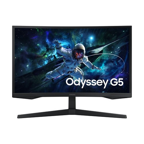 Monitor Gamer Samsung Odyssey G5 27" QHD 165Hz 1ms Freesync HDMI DP preto -  | Celulares & Tablet