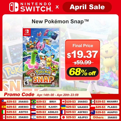 Jogo New Pokémon Snap - Nintendo Switch (NS1)