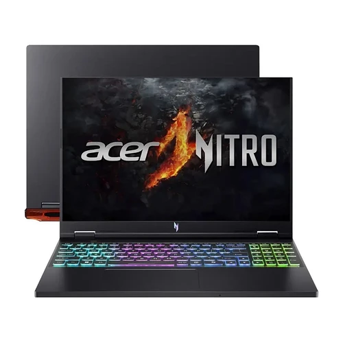 Notebook Gamer Acer Nitro 16 Intel Core i7 512GB SSD 32GB RAM 16" IPS NVIDIA RTX 4060 8G