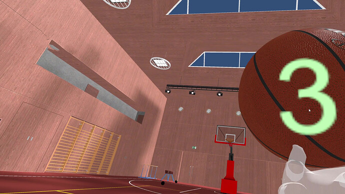 Jogo VR Dunk Assistant para SteamVR