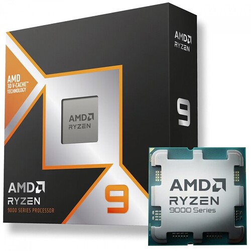 Processador AMD Ryzen 9 9950X3D 4.3GHz (5.7GHz Turbo) 16-Cores 32-Threads AM5 Sem Cooler 100-100000719WOF