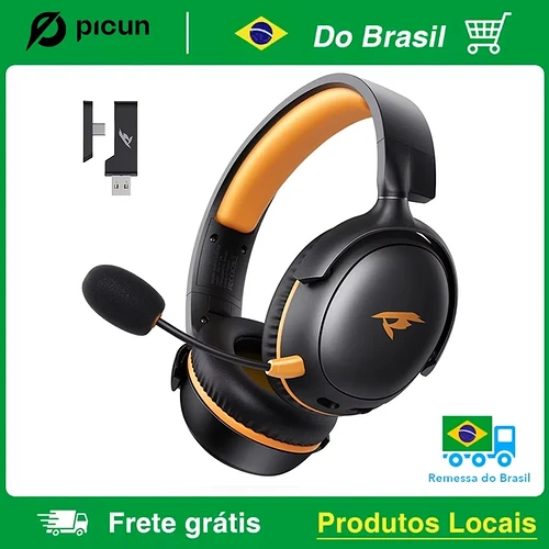 Headset Gamer sem Fio Picun G3