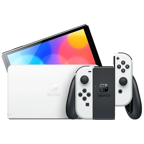 Nintendo Swich 64GB 2 Controles Joy-Con Branco 3 Meses de Assinatura Nintendo Switch Online