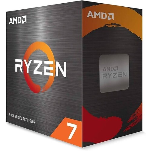 PROCESSADOR AMD RYZEN R7 5800X 3.8GHz (MAX TURBO 4.7GHz) DDR4 AM4 36MB CACHE