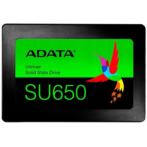 SSD Adata Su650 240GB Leitura 520 MB/s Gravação 450MB/s - Asu650ss-240gt-r