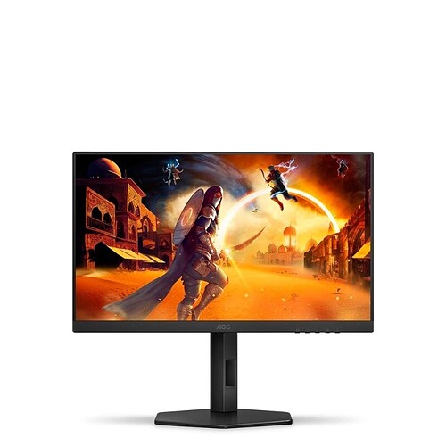 Monitor Gamer AOC 238" 24G4/P 180Hz com tela Widescreen IPS Full HD tempo de resposta de 05ms - Preto