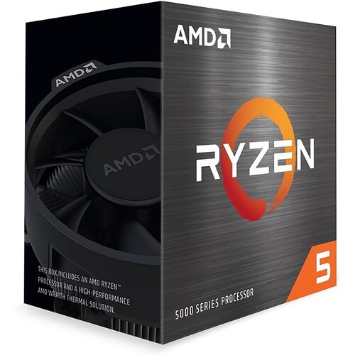 PROCESSADOR AMD RYZEN 5 5500 3.6GHz (TURBO 4.2GHz) 16MB CACHE AM4 100-100000457BOX