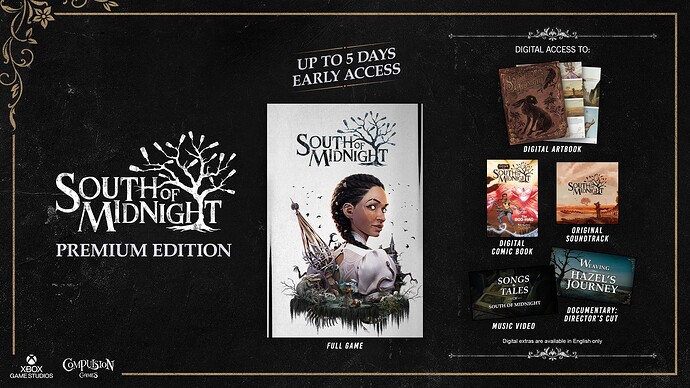 Jogo South of Midnight: Premium Edition para Xbox Series X|S, PC (Microsoft Windows)