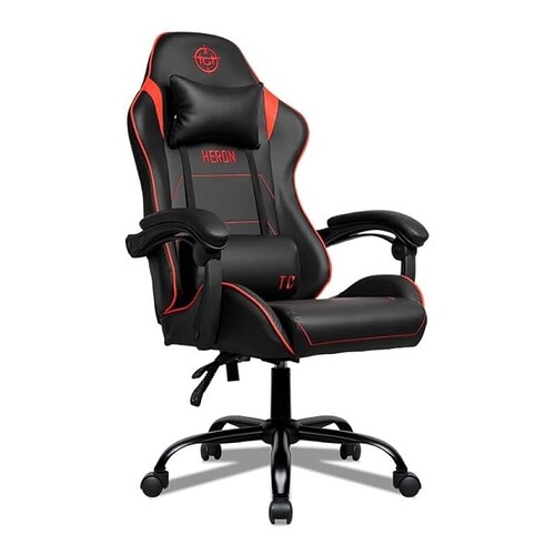 Cadeira Gamer Tgt Heron Tc Preto EVermelho Tgt-hrtc-br02