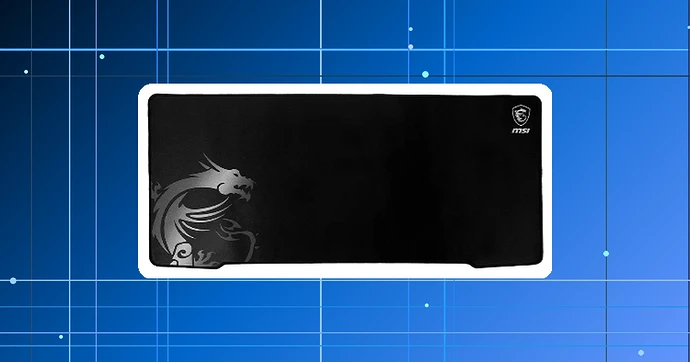 Mousepad Gamer MSI Agility GD70 Extra Grande 900x400mm Preto