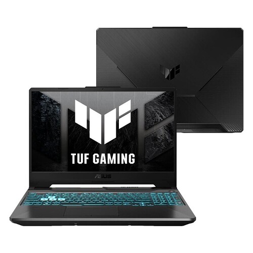 Notebook ASUS TUF Gaming A15 FA506NCR RTX 3050 AMD Ryzen 7 7435HS 16GB Ram 512GB SSD Windows 11 Home Tela 156" 144Hz FHD