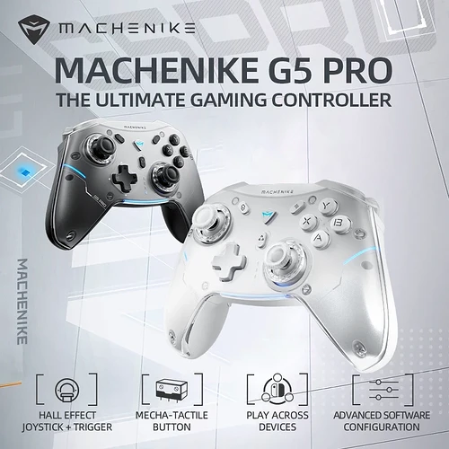 Machenike-Controlador Gamepad Sem Fio Hall Gatilho Joystick Botões Mecha-Táteis para Switch PC Android IO