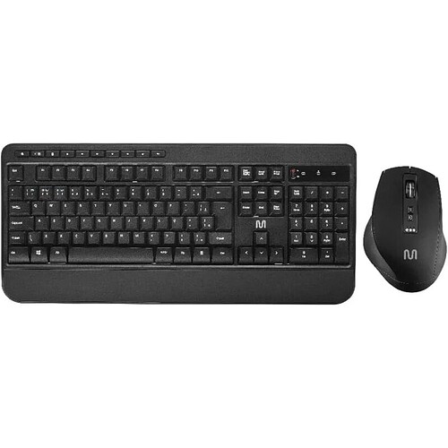 Kit Teclado e Mouse Sem Fio CS1200 Multimídia Conexão BT+USB 3200DPI Ajustável Com Cliques Multi - TC301