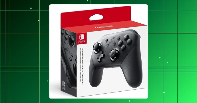 Controle PRO Nintendo Switch Sem Fio - Preto