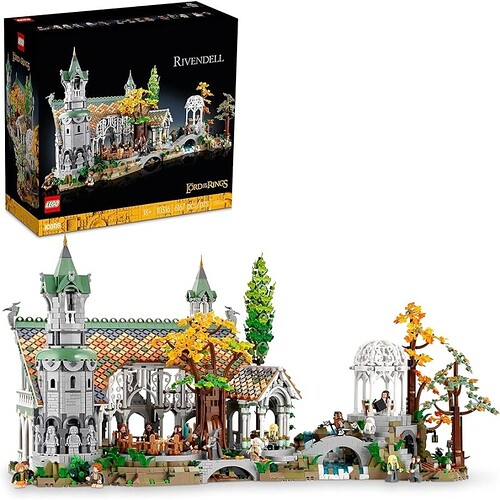 LEGO Icons O SENHOR DOS ANÉIS: VALFENDA 10316