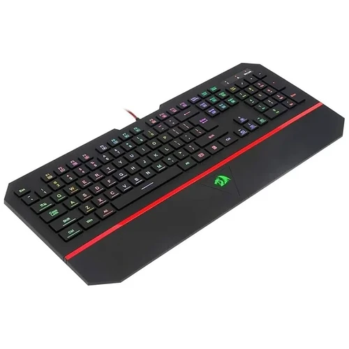 Teclado Gamer Membrana Redragon Karura 2 RGB ABNT2 Preto - K502RGB UNICO