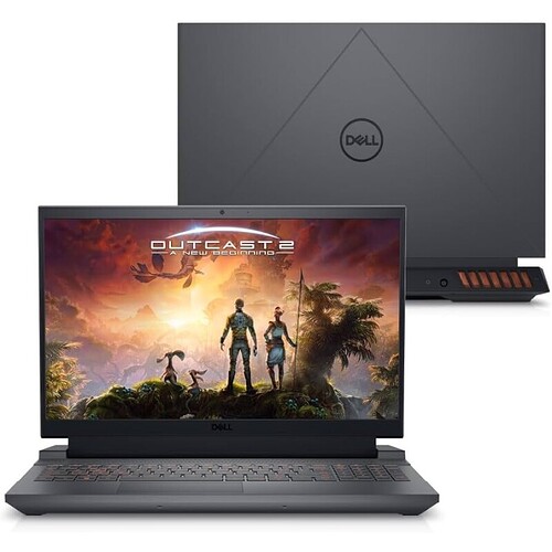 Notebook Gamer Dell G15-i1300-M65P 15.6" FHD 13ª Geração Intel Core i7 32GB 512GB SSD NVIDIA RTX 3050 Windows 11