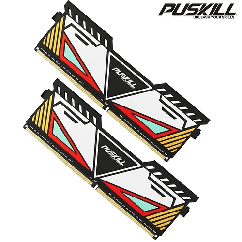 Memória RAM PUSKILL 32GB (2x16) 3200MHz