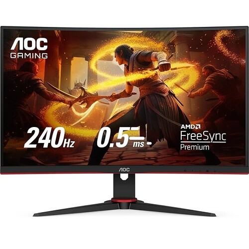 Monitor Gamer AOC Legend 27" Full HD 0.5ms 240hz Freesync Premium HDMI - C27G2ZE