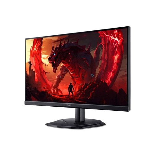 Monitor Gamer 24.5 Acer KG1 Nitro series KG251Q P3biip com Tela Zero Frame Full HD 180Hz 1ms HDR 10 e Tecnologia AMD
