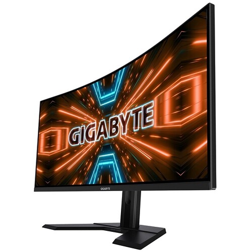 Monitor Gamer Gigabyte G34WQC-A 34 Pol Curvo QHD VA 1ms 144Hz Flickerfree HDR HDMI/DP