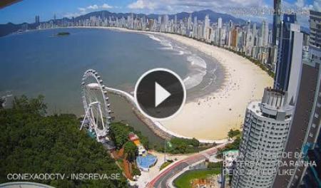 【LIVE】 Balneário Camboriú - Central Beach | SkylineWebcams