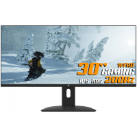 Monitor Gamer SuperFrame View 30" UltraWide WFHD 200Hz Fast IPS 99% sRGB FreeSync HDMI/DP - SFVFB-30200-WFHD-PRO