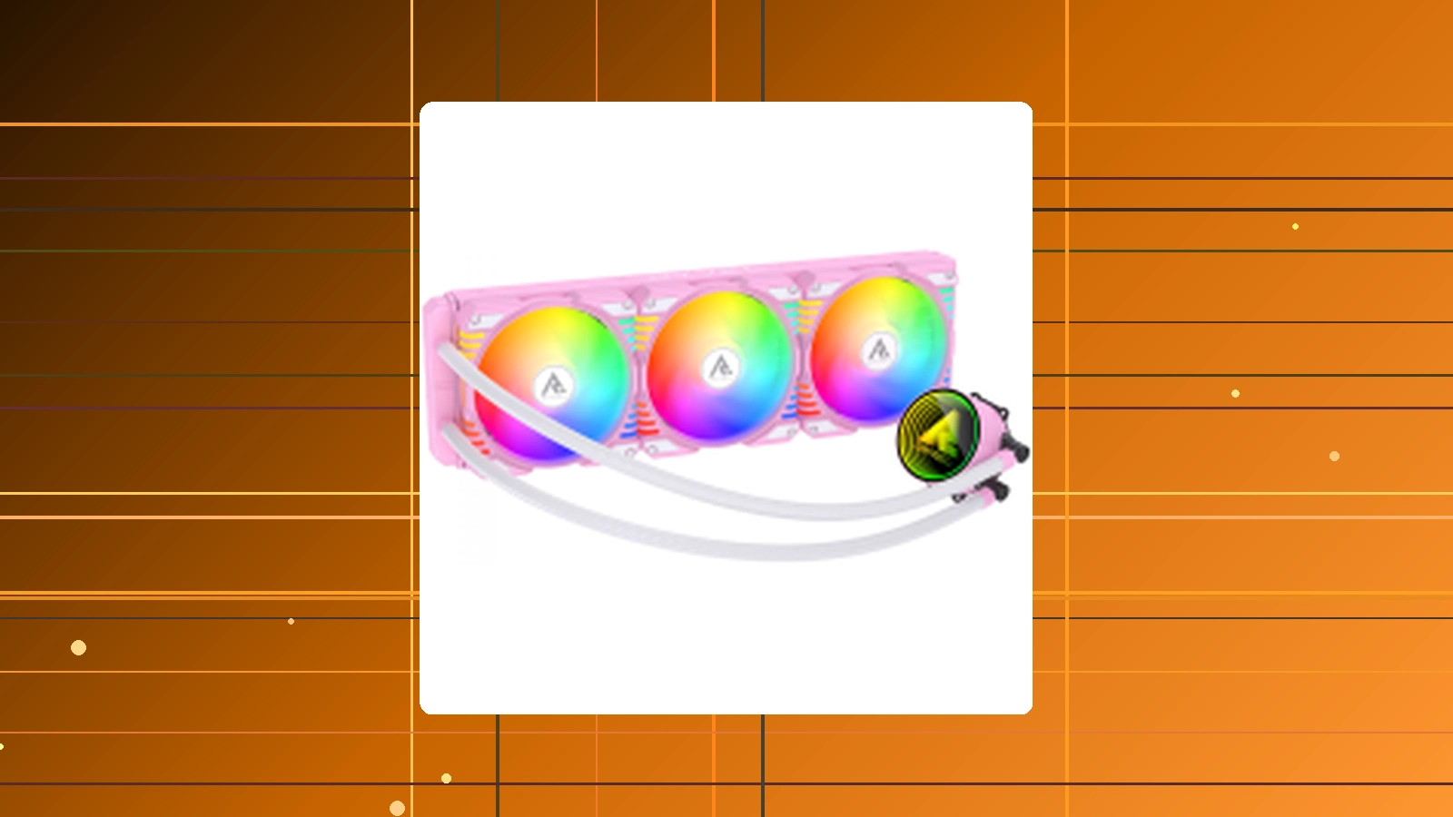 Water Cooler Ryvel Lumin Wave ARGB 360mm IntelAMD - LCW360D em promoção