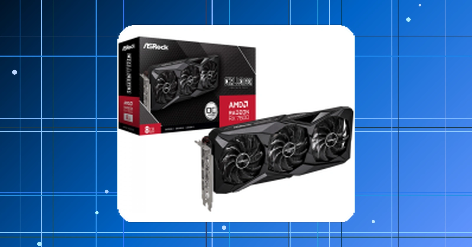 Placa de Vídeo AsRock AMD Radeon RX 7600 Challenger Pro OC 8GB GDDR6 FSR Ray Tracing - 90-GA62ZZ-00UANF