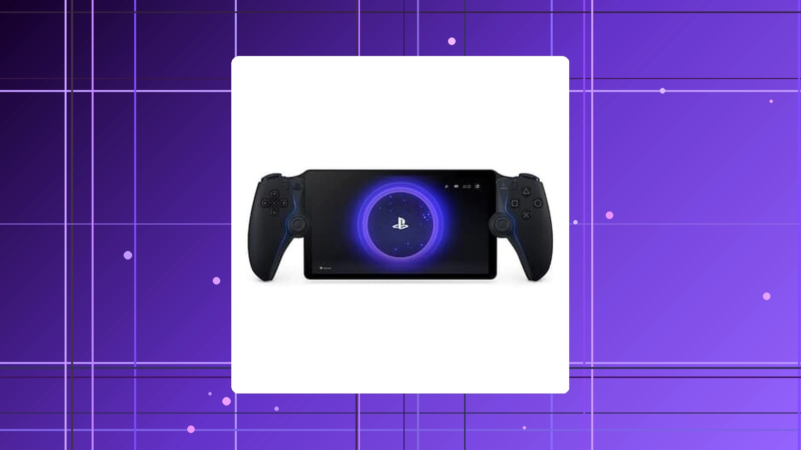 PlayStation Portal Reprodutor Remoto para Console PS5 Midnight Black em promoção