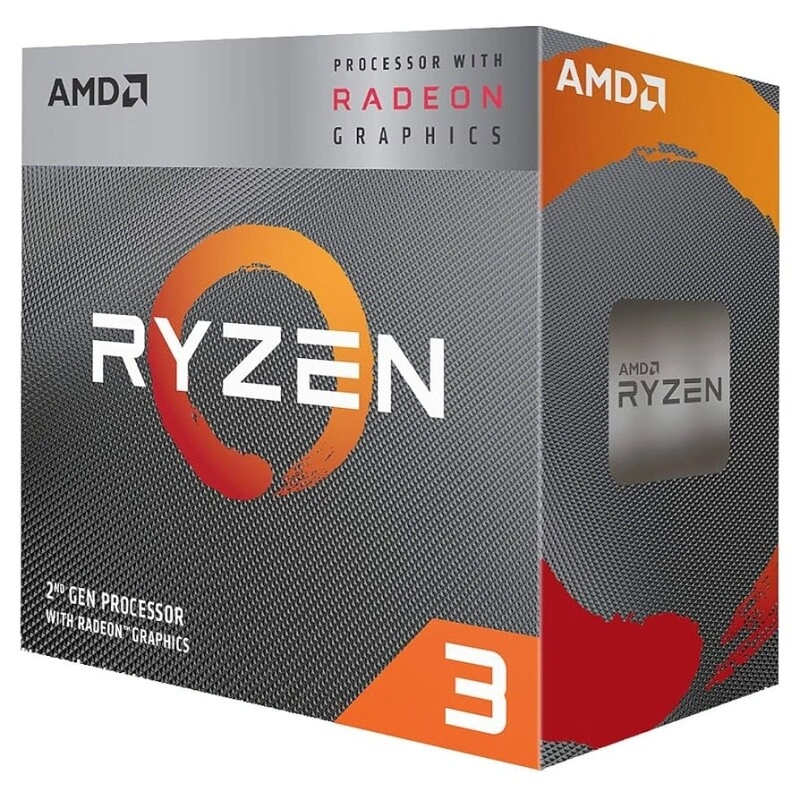 PROCESSADOR AMD RYZEN R3-3200G 4GHz AM4 6MB CACHE