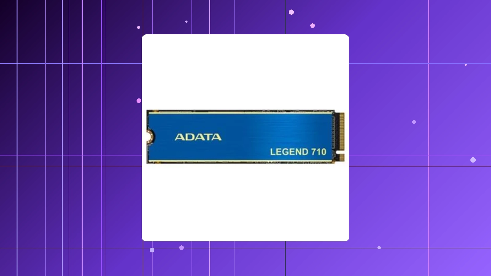 SSD Adata Legend 710 512GB M.2 2280 PCIe GEN3x4 NVMe 1.4 Leitura: 2.400 MB/s e Gravação: 1.800 MB/s Azul - ALEG-710-512GCS em promoção