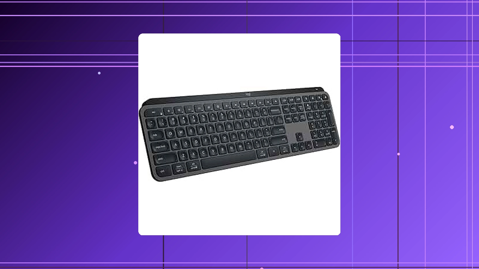 Teclado sem fio Logitech MX Keys S com Clique Silencioso Teclas Programáveis Iluminação Inteligente Conexão Bluetoot em promoção