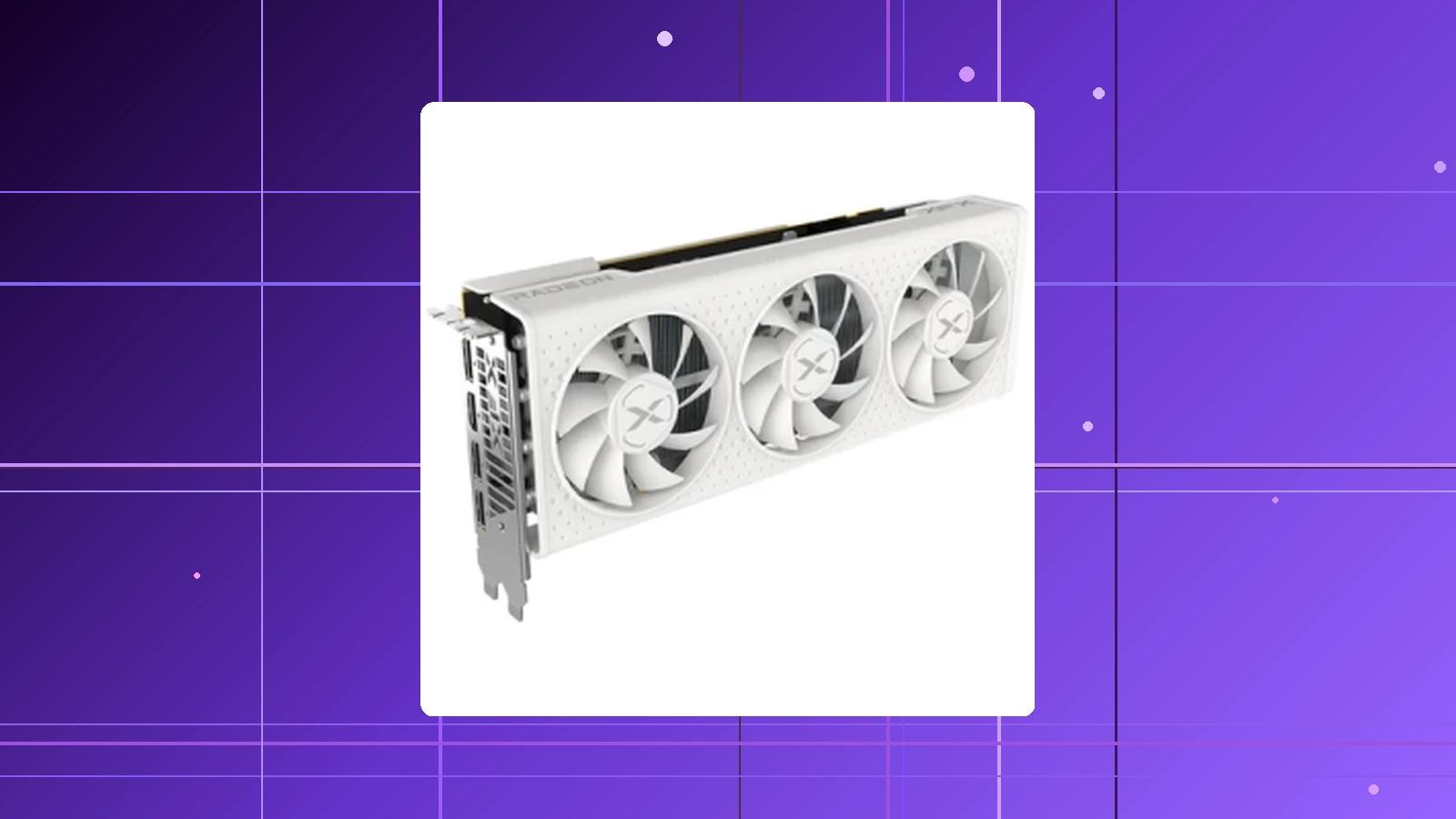 Placa de Vídeo XFX Speedster QICK308 Radeon RX 7600 White AMD Edition 8GB GDDR6 128-bit - RX-76PQICKWY em promoção