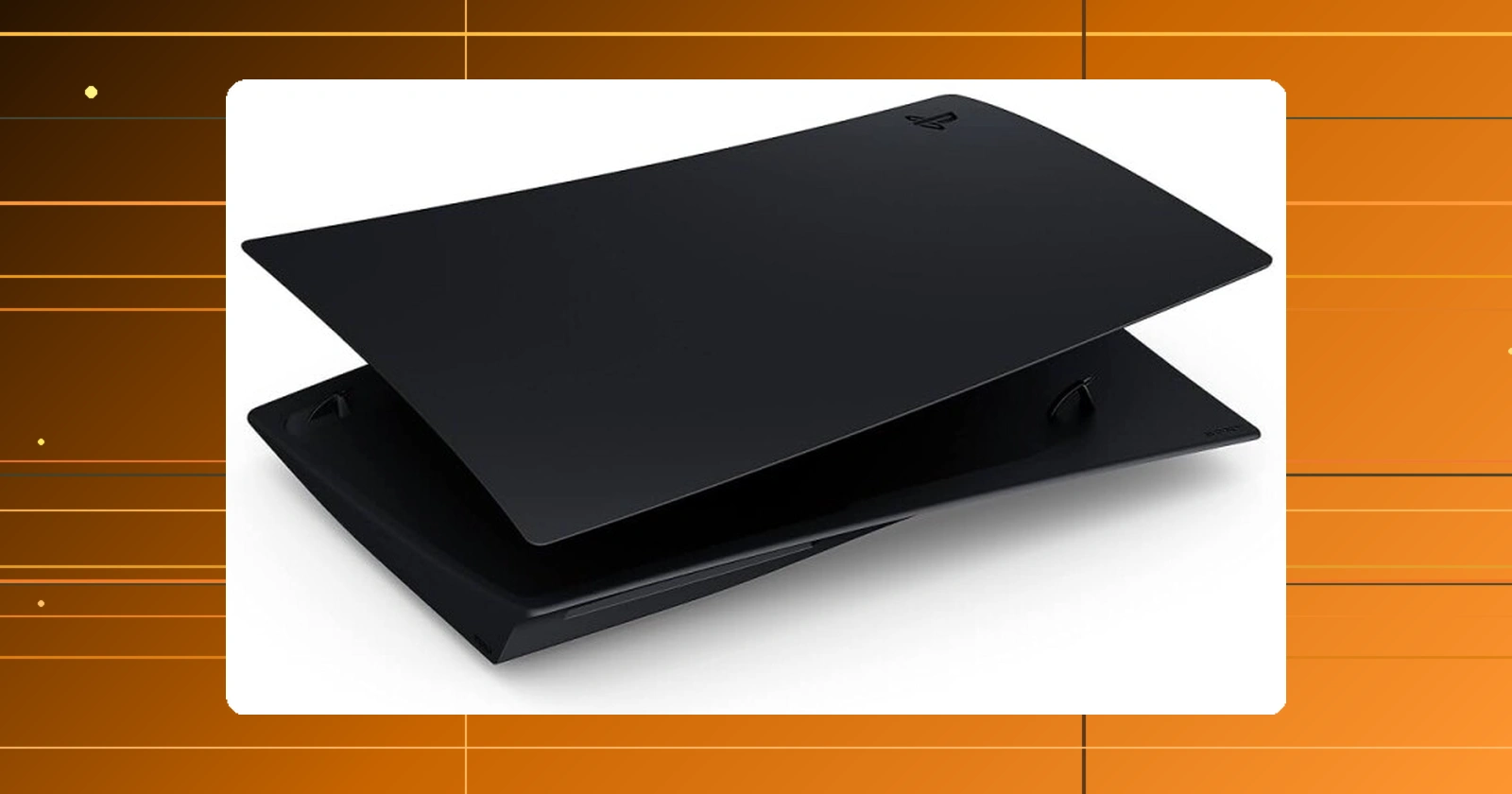 Tampas do console PlayStation 5 - Midnight BlackModelo