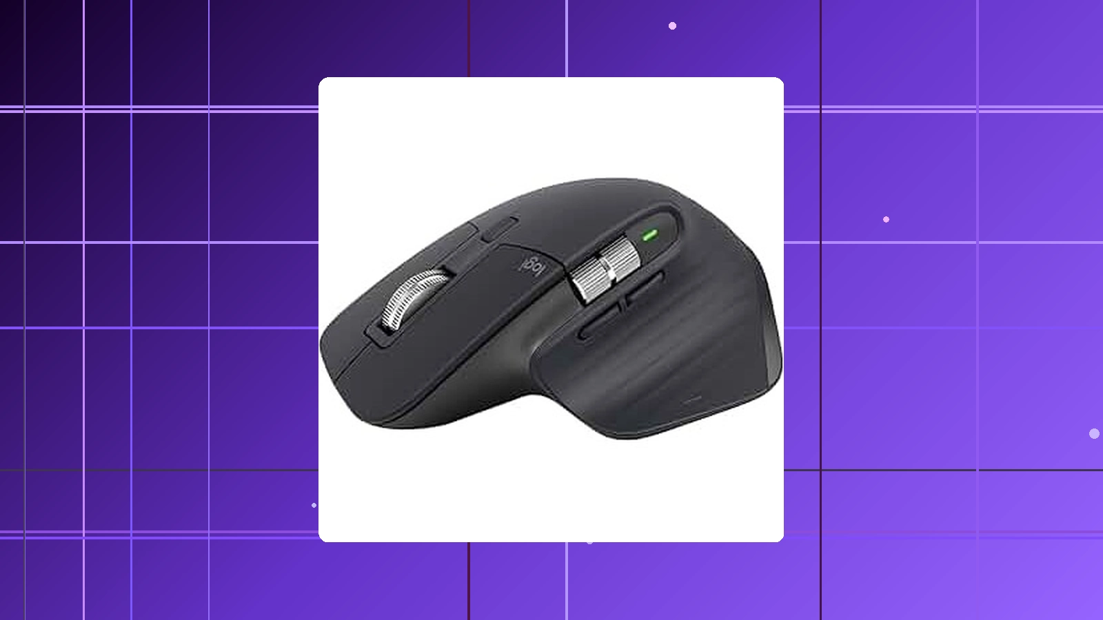 Mouse sem fio Logitech MX Master 3S com Sensor Darkfield para Uso em Qualquer Superfície Design Ergonômico Cliqu em promoção