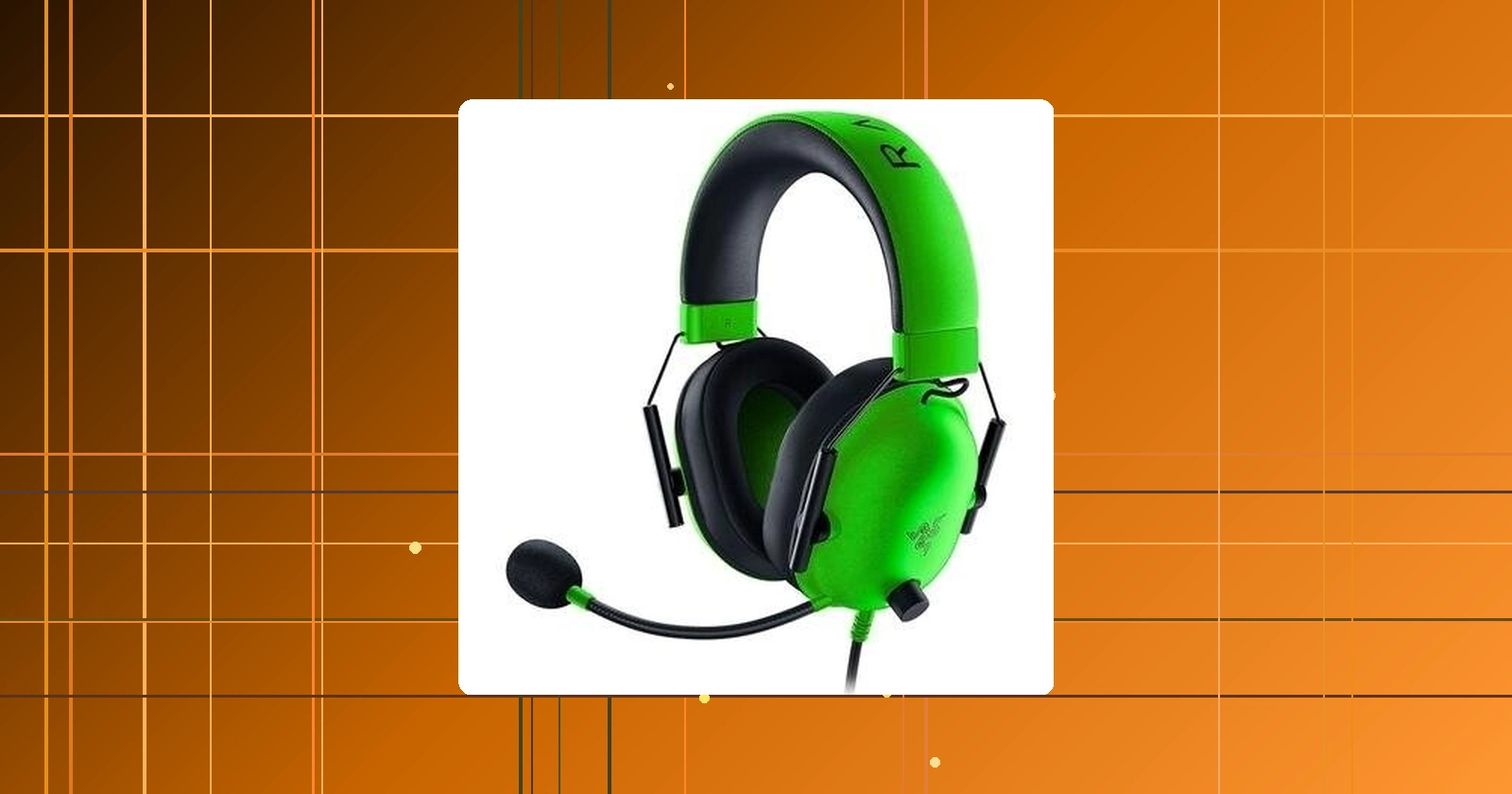 Headset Gamer Razer BlackShark V2 X Drivers 50mm Surround 7.1 3.5 mm Verde - RZ04-03240600-R3U1