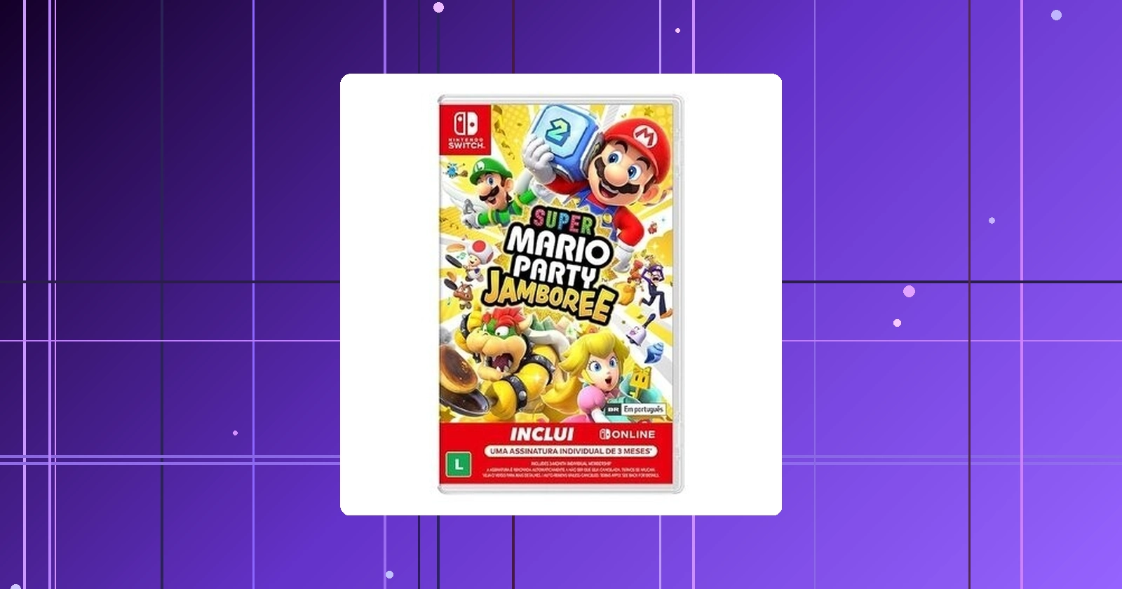 Jogo Super Mario Party Jamboree Nintendo Switch - NT000001NSW