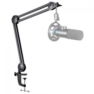Suporte Para Microfone Fifine BM63 Ajustável Black