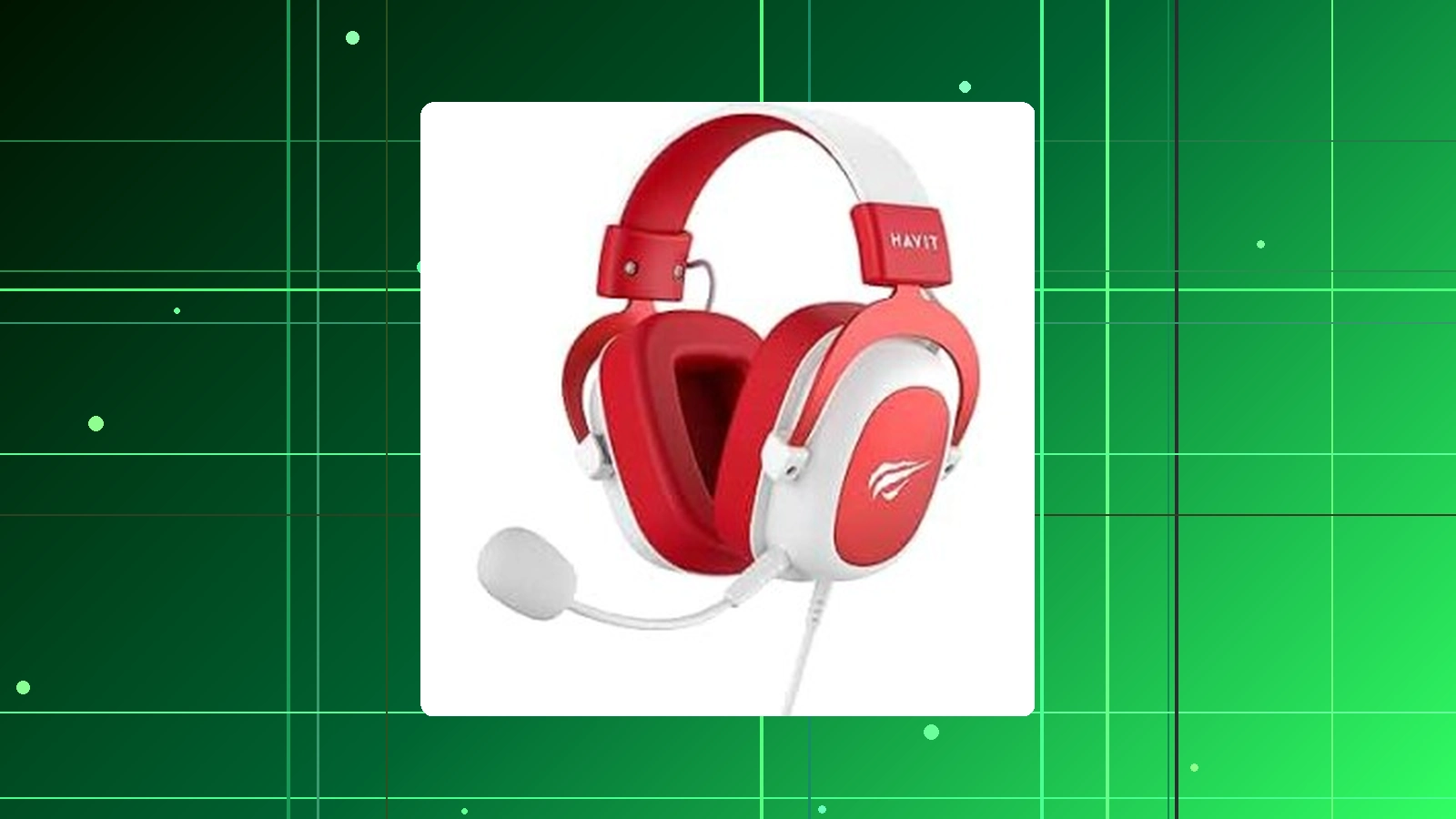 Havit Headphone Fone de Ouvido H2002d Red Gamer com Microfone Falante 53mm Plug 3 5mm: compatível com XBOX ONE e PS4 HV-H2002d Cor Vermelh em promoção