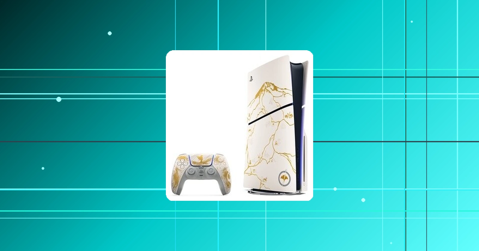 Console Sony PlayStation 5 Slim Edição Limitada Ouro Ghost of Yotei SSD 1TB Controle Sem Fio DualSense - 1000048424