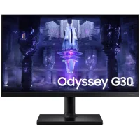 Monitor Gamer Samsung Odyssey G30 24" FHD 144Hz FreeSync Premium HDMI/Displayport Ajuste de altura - LS24BG300ELMZD