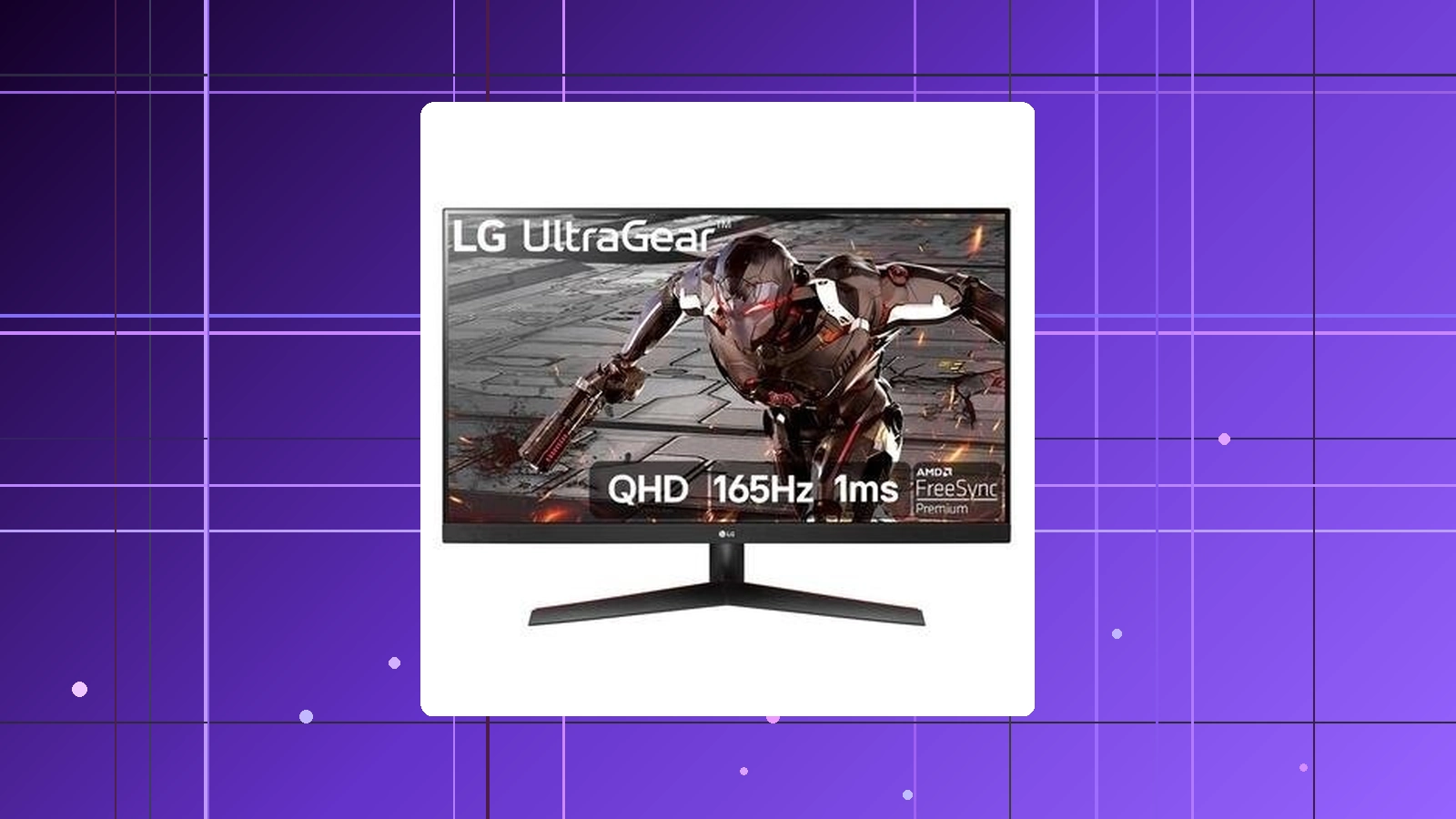 Monitor Gamer LG UltraGear 32" 2K QHD 165Hz 1ms VA FreeSync Premium G-Sync HDR10 - 32GN600-B em promoção