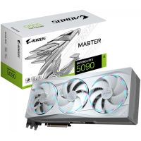 Placa de Vídeo Gigabyte NVIDIA GeForce RTX 5090 Aorus Master Ice 32GB GDDR7 DLSS Ray Tracing GV-N5090AORUSM ICE-32GD